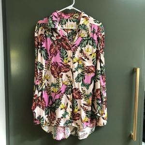 Silk like blouse - never worn